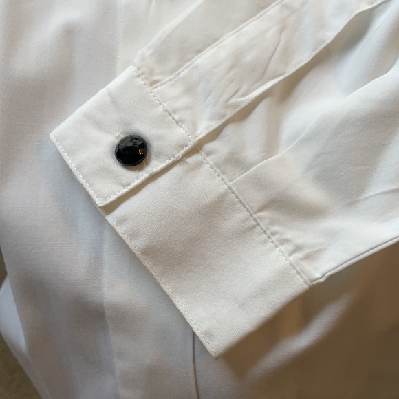 Portraits by Northern Isles White Button Down | 14 - Picture 5 of 6